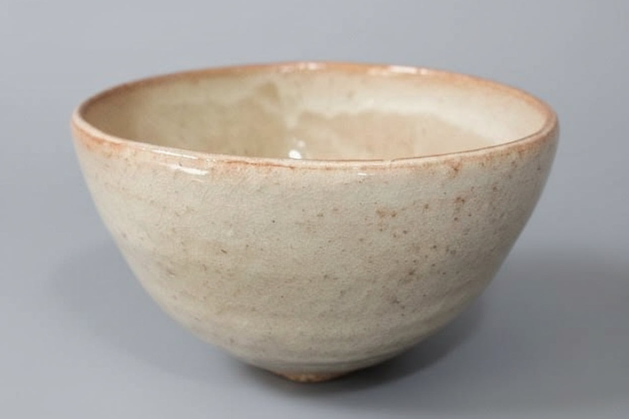 13th Tahara Tobei Hagi Ware Chawan — Distinguished Lineage Tea Bowl, Tomobako
