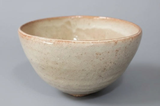 13th Tahara Tobei Hagi Ware Chawan — Distinguished Lineage Tea Bowl, Tomobako