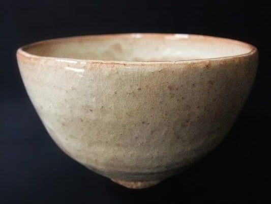 13th Tahara Tobei Hagi Ware Chawan — Distinguished Lineage Tea Bowl, Tomobako