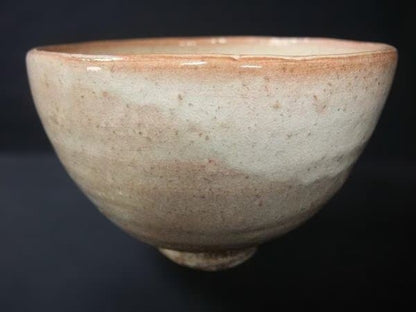13th Tahara Tobei Hagi Ware Chawan — Distinguished Lineage Tea Bowl, Tomobako