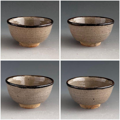 E-Karatsu Kawakujira Guinomi - 14th Nakazato Tarouemon Sake Cup