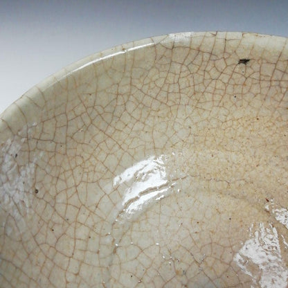 E-Karatsu Painted Tea Bowl by Nakazato Shigetoshi - Iron Brushwork Chawan