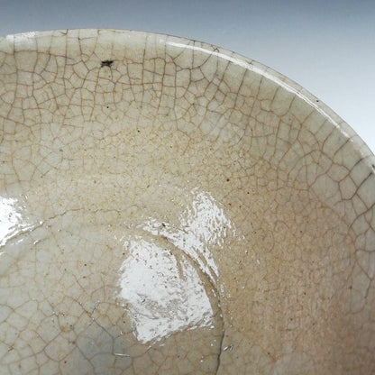 E-Karatsu Painted Tea Bowl by Nakazato Shigetoshi - Iron Brushwork Chawan