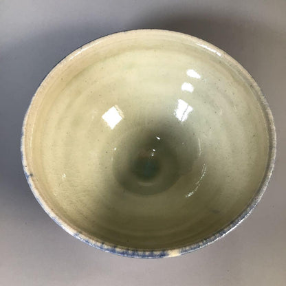Ko-Sometsuke Tenmoku Tea Bowl by Kato Mineo - Sempo Kiln Blue Chawan with Signed Box