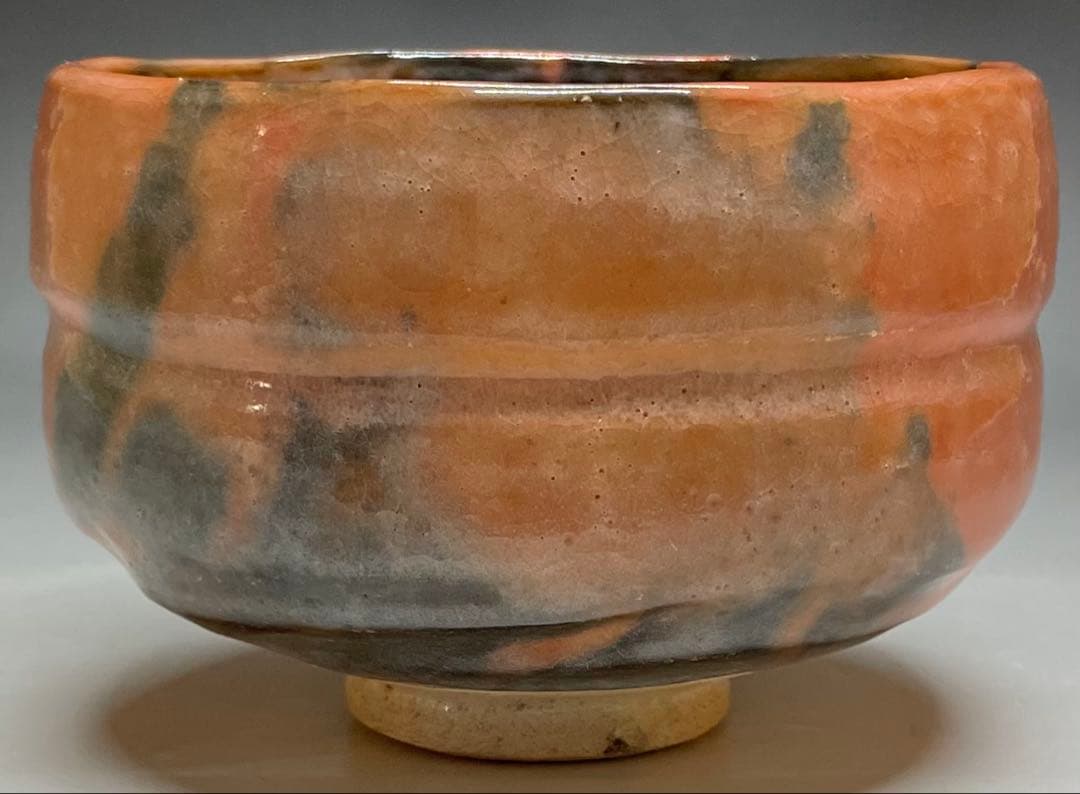 Sasaki Shoraku Aka-Raku Tea Bowl - Mei Tokiwa Daitoku-ji Inscription