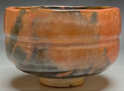 Sasaki Shoraku Aka-Raku Tea Bowl - Mei Tokiwa Daitoku-ji Inscription