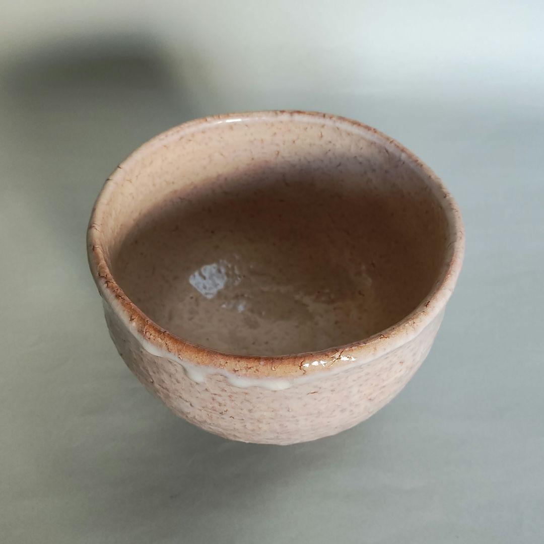 Otani Keisen Hagi Tea Bowl - Keisen Kiln Wari-Kodai Chawan with Signed Box