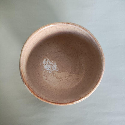 Otani Keisen Hagi Tea Bowl - Keisen Kiln Wari-Kodai Chawan with Signed Box