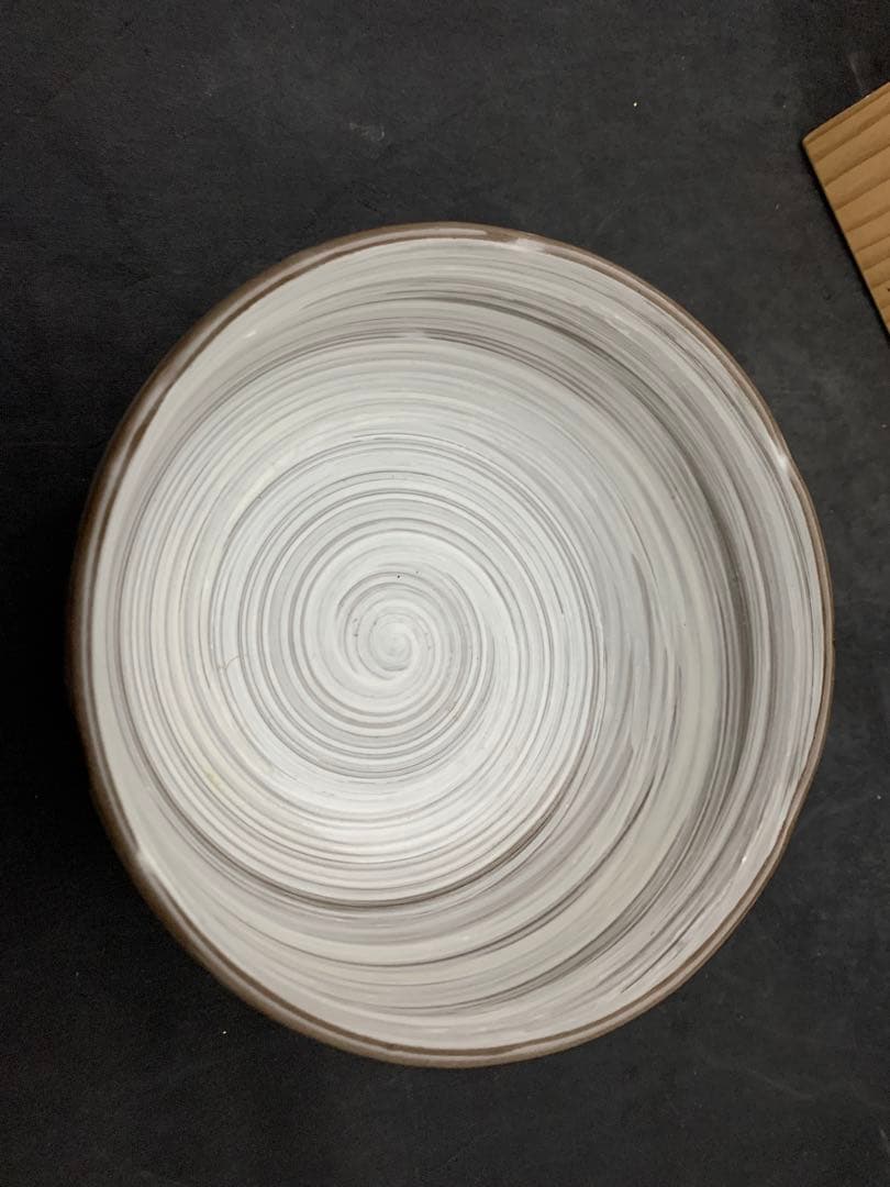 Plum Blossom Kashiki Bowl by Izumi - Japanese Confectionery Dish with Brushwork Design