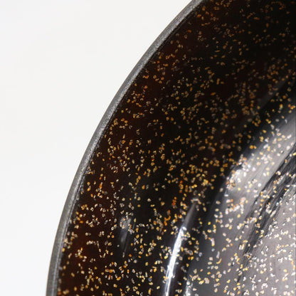 Banura Shogo Hagi Maki-e Hira-Natsume | Wood Grain Body Gold Nashiji Interior | Signed Tomobako