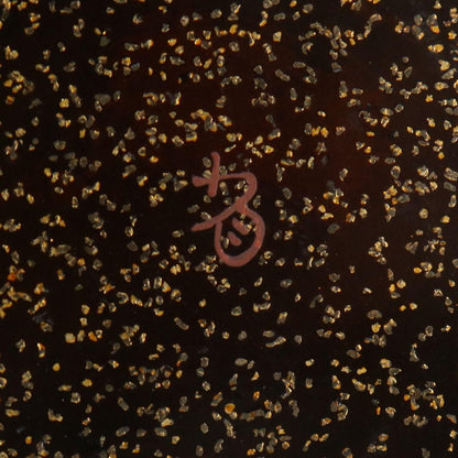Banura Shogo Hagi Maki-e Hira-Natsume | Wood Grain Body Gold Nashiji Interior | Signed Tomobako