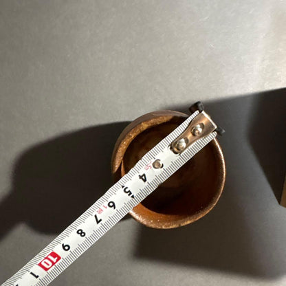 Bizen Yaki Guinomi by Yamashita Joji — Hidasuki Sake Cup with Signed Box