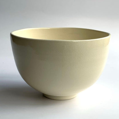 Nakamura Kaho Iro-e Bamboo Grove Tea Bowl — Polychrome Kyo-yaki Chawan with Tomobako