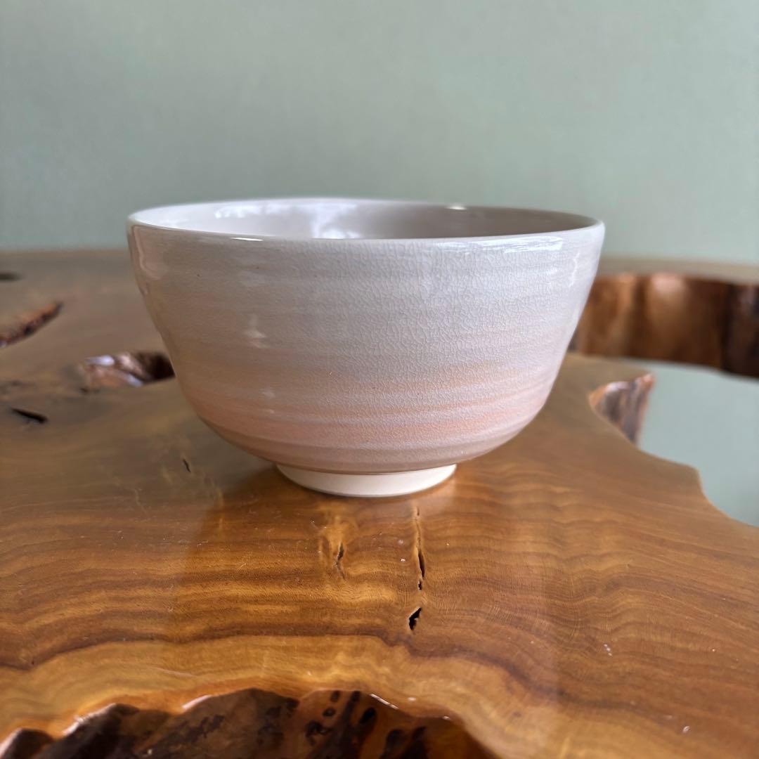 Miyake Yoshun Kakine-Kiku Iro-e Chawan — Fence and Chrysanthemum Polychrome Kyo-yaki Tea Bowl