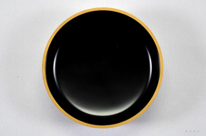 Nakamura Souin Tsuyu-Zasa Maki-e Chu-Natsume Tea Caddy — Gold Dew on Bamboo Grass, Signed Box
