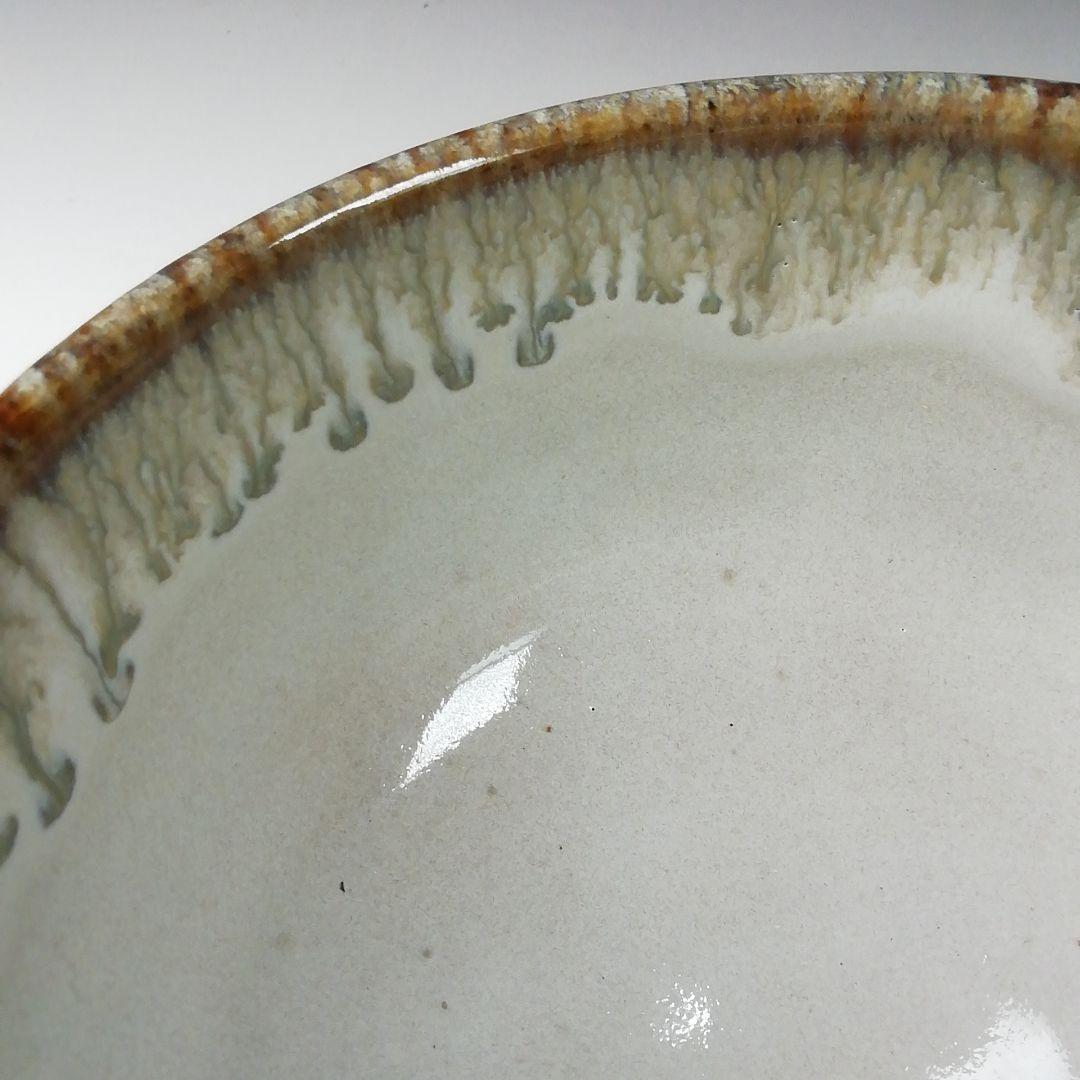 Arita Ware Tea Bowl by Keizan - Cascading Drip Glaze Chawan with Signed Box