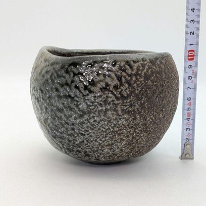 Bizen Yohen Kiln-Transformation Chawan by Suzuki Atsuo — Tomobako