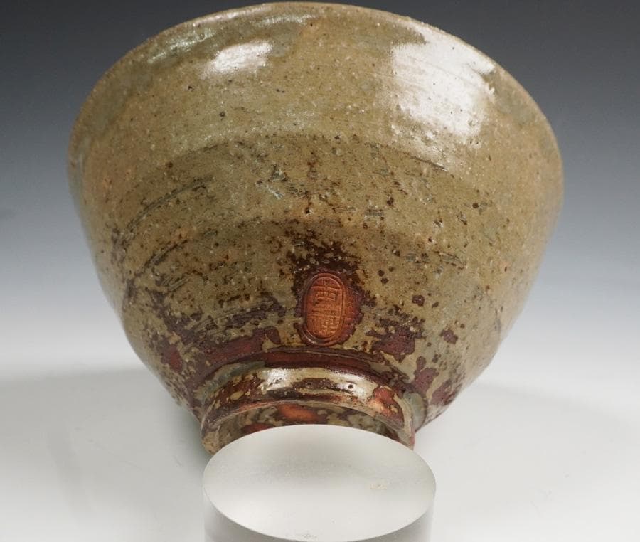 Suda Shoho Ao-Ido Tea Bowl — Kairagi Foot, Korean Form, Tomobako