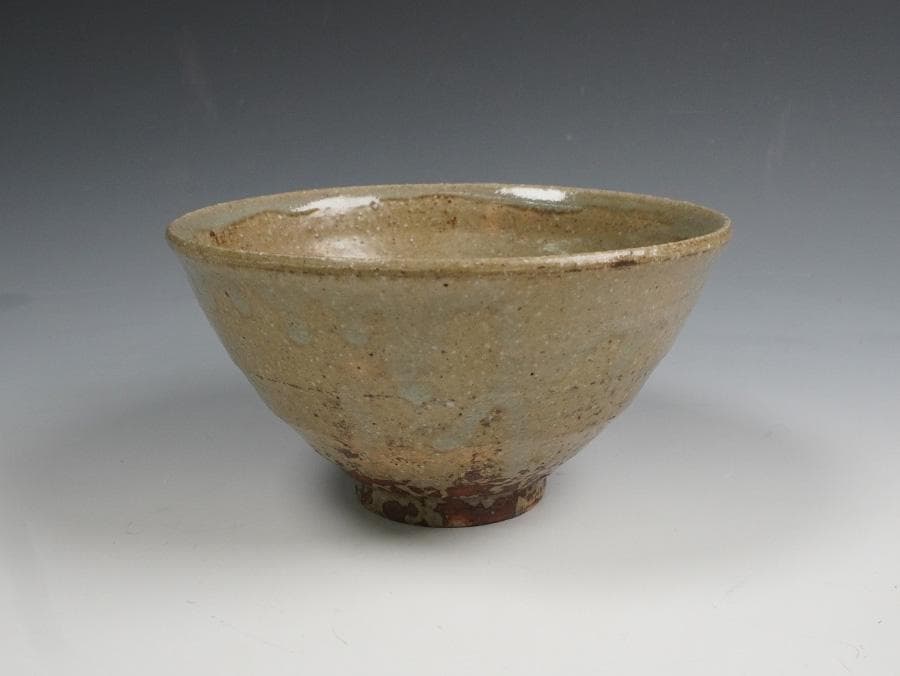 Suda Shoho Ao-Ido Tea Bowl — Kairagi Foot, Korean Form, Tomobako