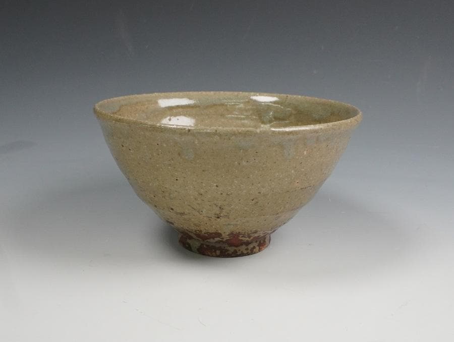 Suda Shoho Ao-Ido Tea Bowl — Kairagi Foot, Korean Form, Tomobako