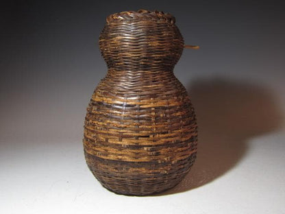 Urasenke Authenticated Bamboo Basket Tangetsu by Rokukansai