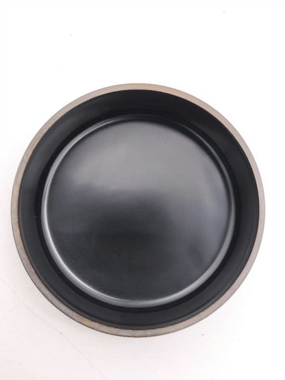 Black Lacquer Natsume by Okamoto Yosai – Chrysanthemum Makie – Japan Art