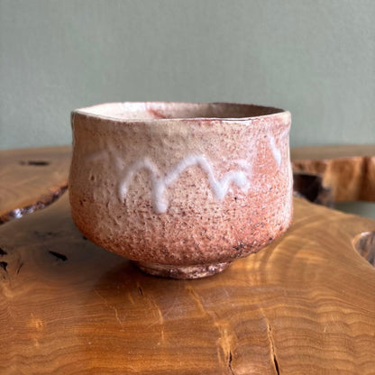 Hagi Ware Matcha Bowl by Hirose Tanga — Tsubaki Kiln, Signed Box
