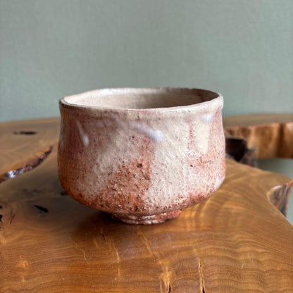 Hagi Ware Matcha Bowl by Hirose Tanga — Tsubaki Kiln, Signed Box