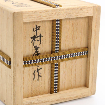 Swallow Maki-e Tame-nuri Lacquer Natsume by Nakamura Takaya — Tea Caddy