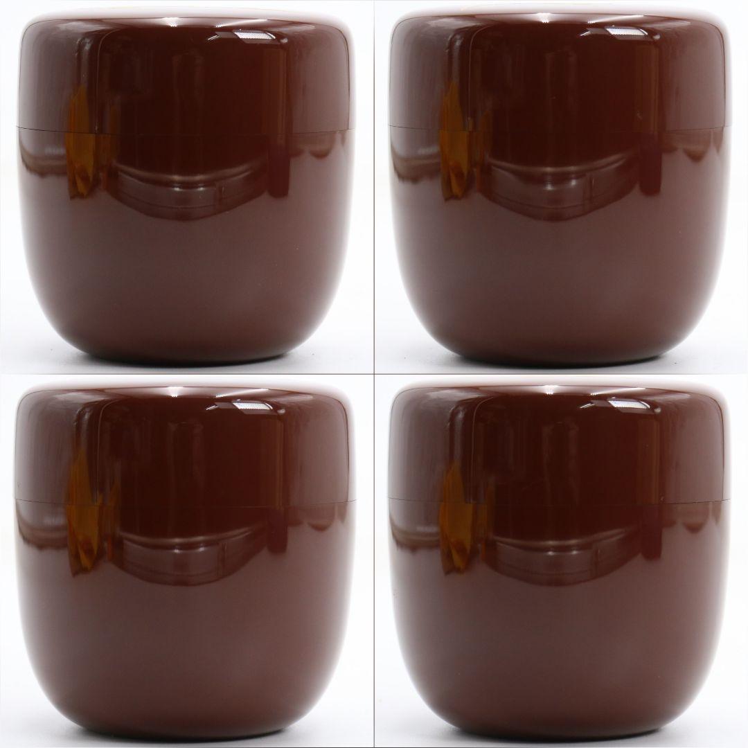 Swallow Maki-e Tame-nuri Lacquer Natsume by Nakamura Takaya — Tea Caddy
