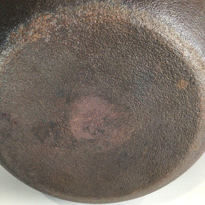 Tedori Chagama by Living National Treasure Takahashi Keitei - Cast Iron Tea Kettle with Box