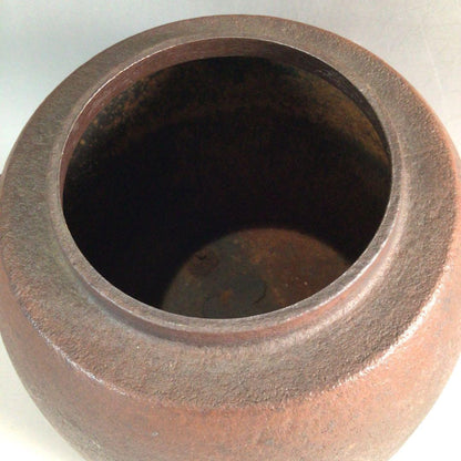 Tedori Chagama by Living National Treasure Takahashi Keitei - Cast Iron Tea Kettle with Box