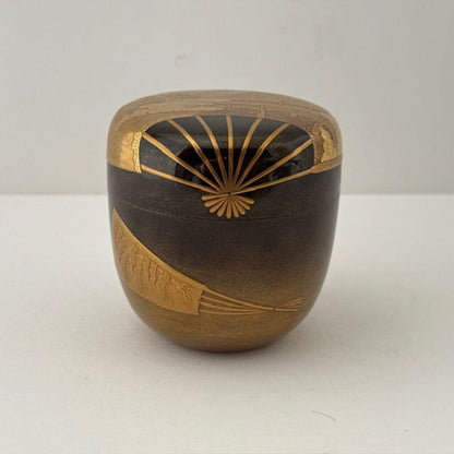 Joan — Senmen Maki-e O-Natsume with Houn-sai (Urasenke 15th) Box Inscription