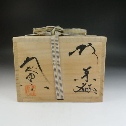 Hagi Ware Tea Bowl by Nakamura Nifuu - Oya Kiln Chawan with Daitokuji Inscription Box