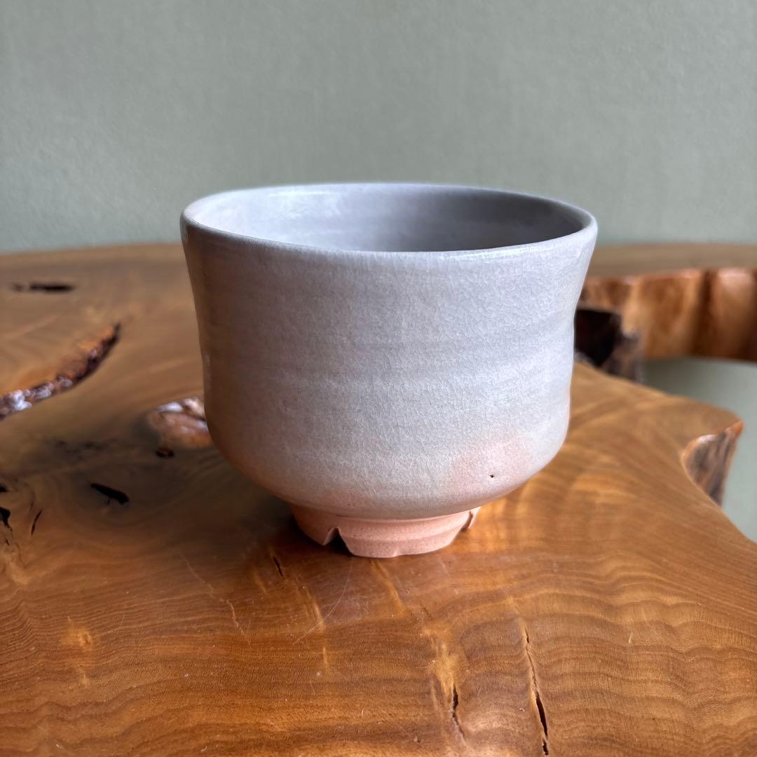 Hagi Ware Chawan — Wari-Kodai Feldspar Glaze, Studio Potter, Signed Tomobako