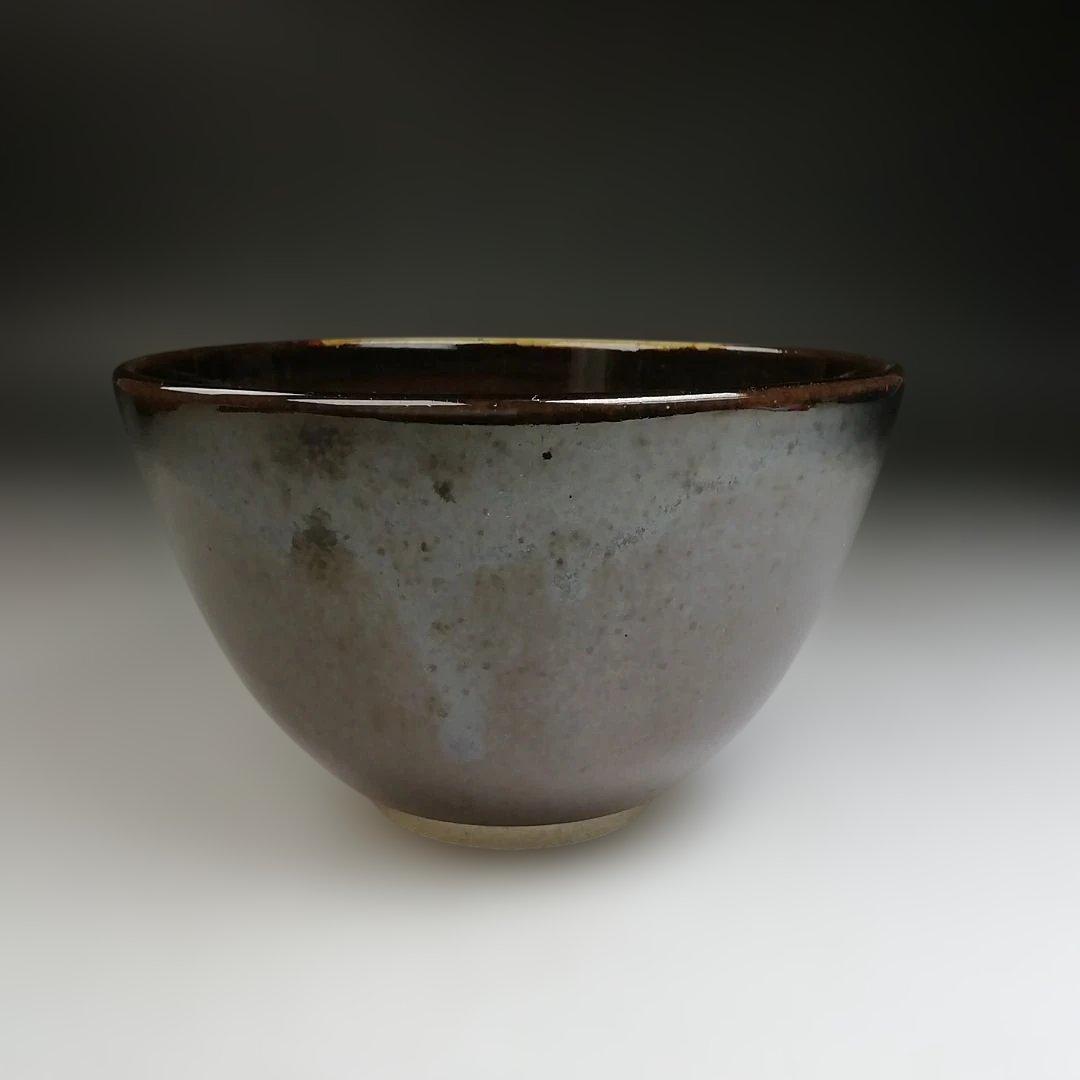 Zeze-yaki Chawan by Kagerou-en Kiln, Otsu — Signed Box