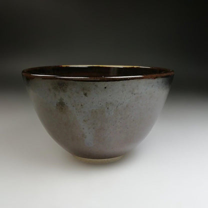 Zeze-yaki Chawan by Kagerou-en Kiln, Otsu — Signed Box