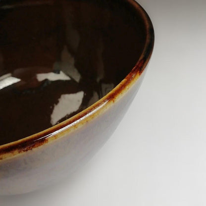 Zeze-yaki Chawan by Kagerou-en Kiln, Otsu — Signed Box