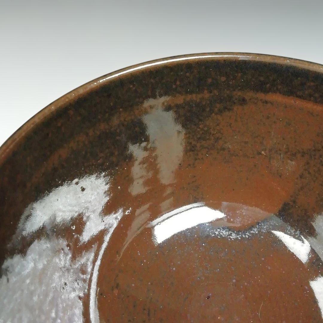Zeze-yaki Chawan by Kagerou-en Kiln, Otsu — Signed Box