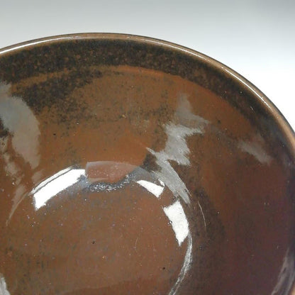 Zeze-yaki Chawan by Kagerou-en Kiln, Otsu — Signed Box
