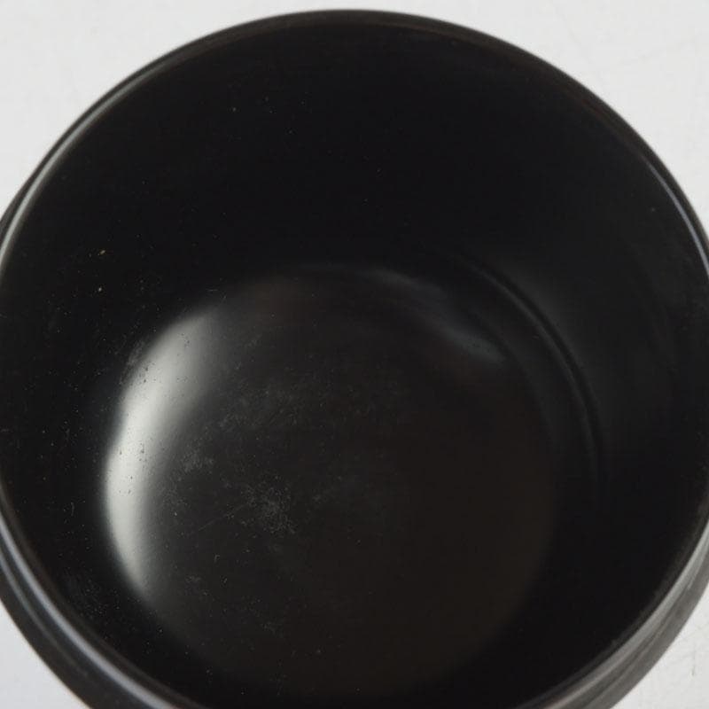 Wajima Lacquer Natsume Tea Caddy with Willow Maki-e by Okazawa Kiko — Signed Tomobako