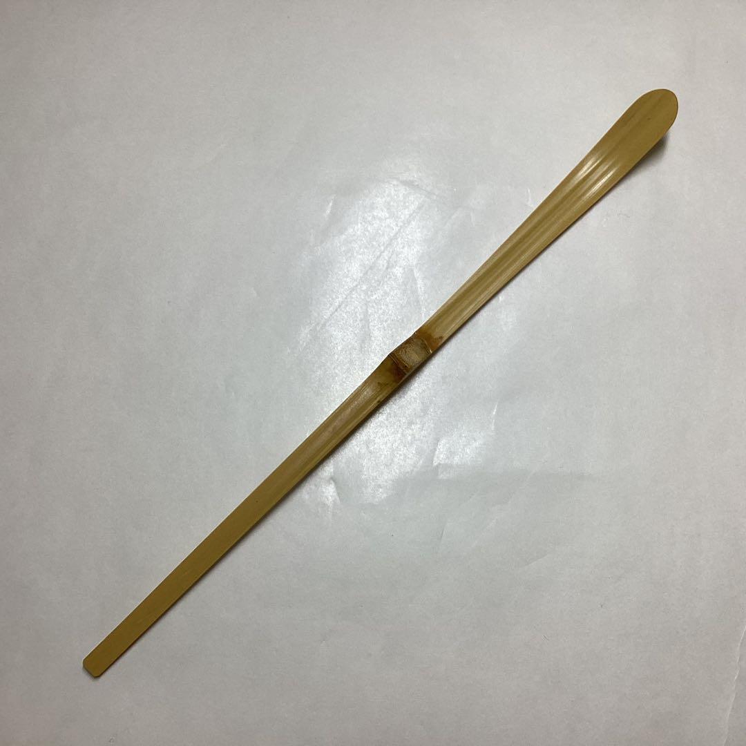 Poetic Bamboo Tea Scoop by Bansetsu, Motto: Fue no Ne (Sound of Flute)