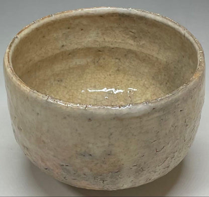 Hagi Ware Tea Bowl – Kaneta Tenryuzan – Warm Crazing Glaze – Matcha Chawan – Signed Tomobako – Japan