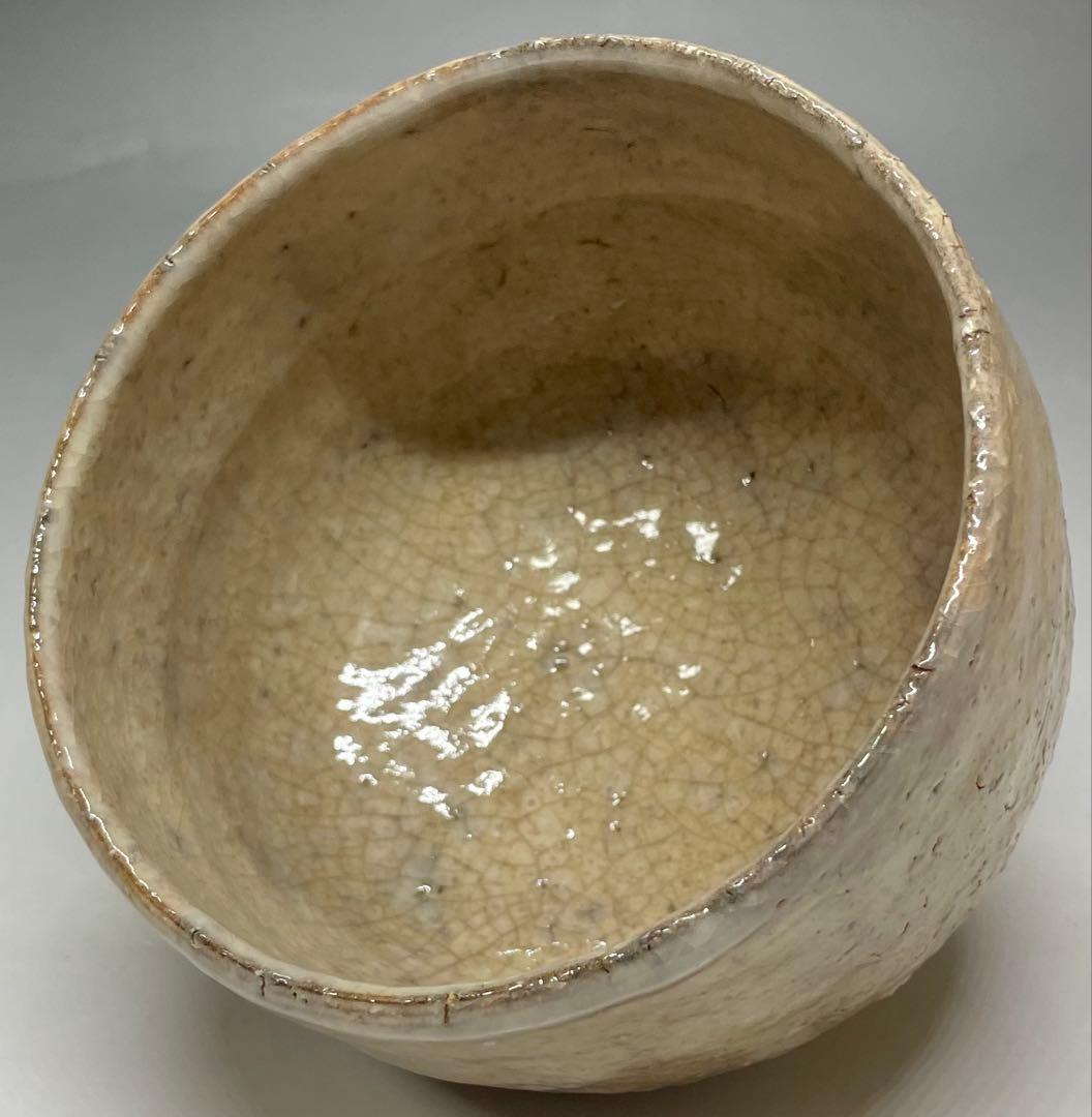 Hagi Ware Tea Bowl – Kaneta Tenryuzan – Warm Crazing Glaze – Matcha Chawan – Signed Tomobako – Japan