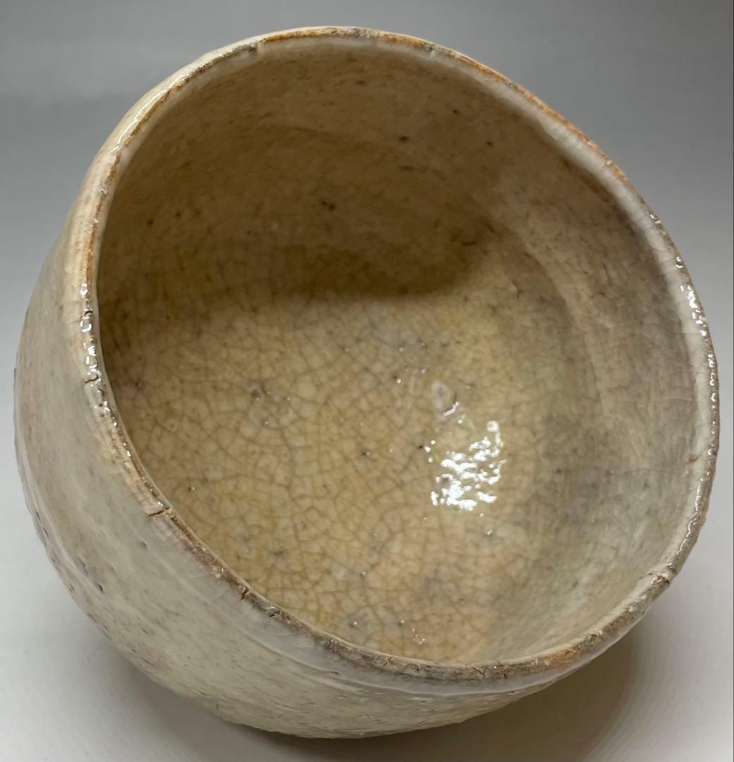 Hagi Ware Tea Bowl – Kaneta Tenryuzan – Warm Crazing Glaze – Matcha Chawan – Signed Tomobako – Japan