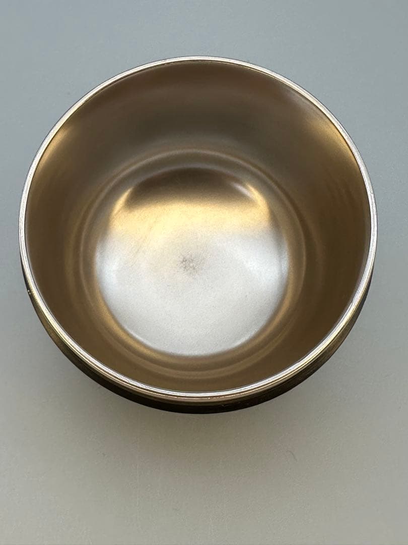 Suzuya Fujinami Iris Shobu Maki-e Natsume Gold Lacquer Tea Caddy with Raden Mother of Pearl Tomobako