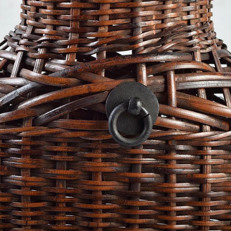 Mimi-tsuki Bamboo Flower Basket by Yoshida Fumiyo Artisan Craft