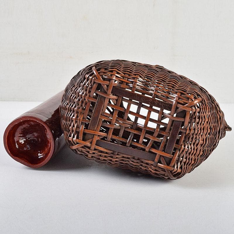 Mimi-tsuki Bamboo Flower Basket by Yoshida Fumiyo Artisan Craft