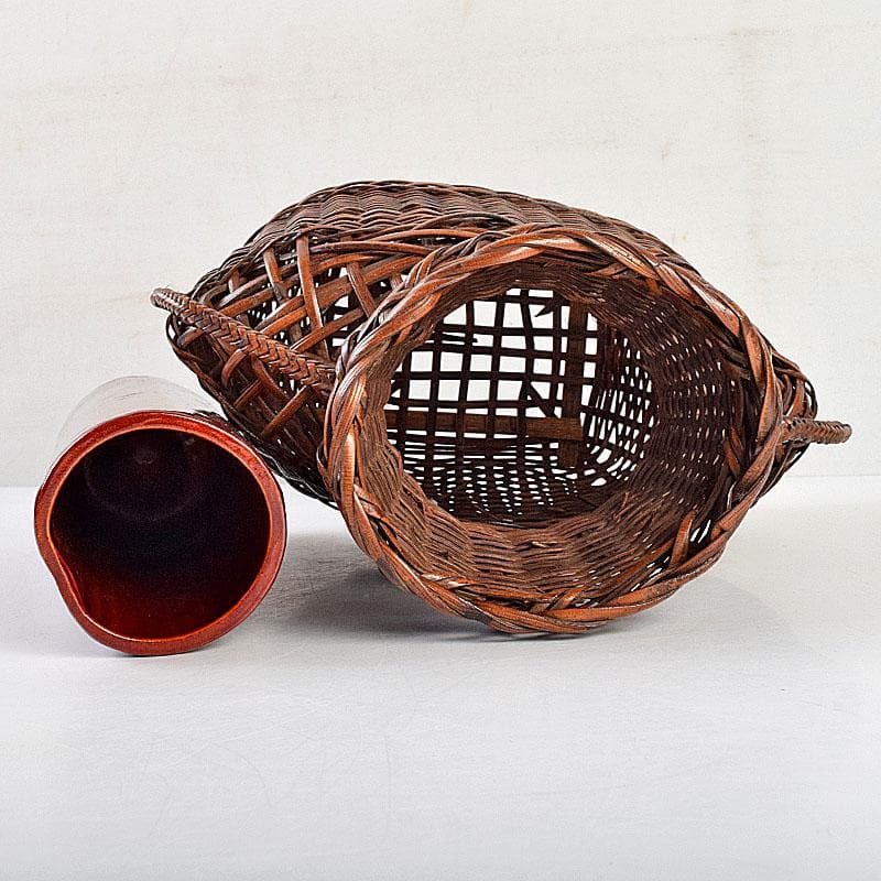 Mimi-tsuki Bamboo Flower Basket by Yoshida Fumiyo Artisan Craft