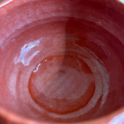 Aka-Raku Chawan by Sasaki Shoraku — Zuiun, Signed Tomobako